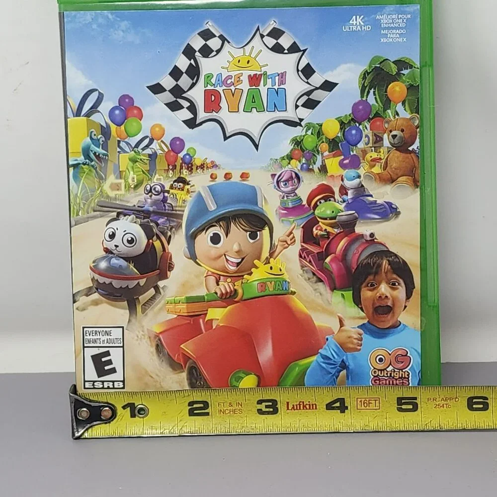 Race With Ryan Xbox One Game Family-Friendly Racing Adventure Untested‎